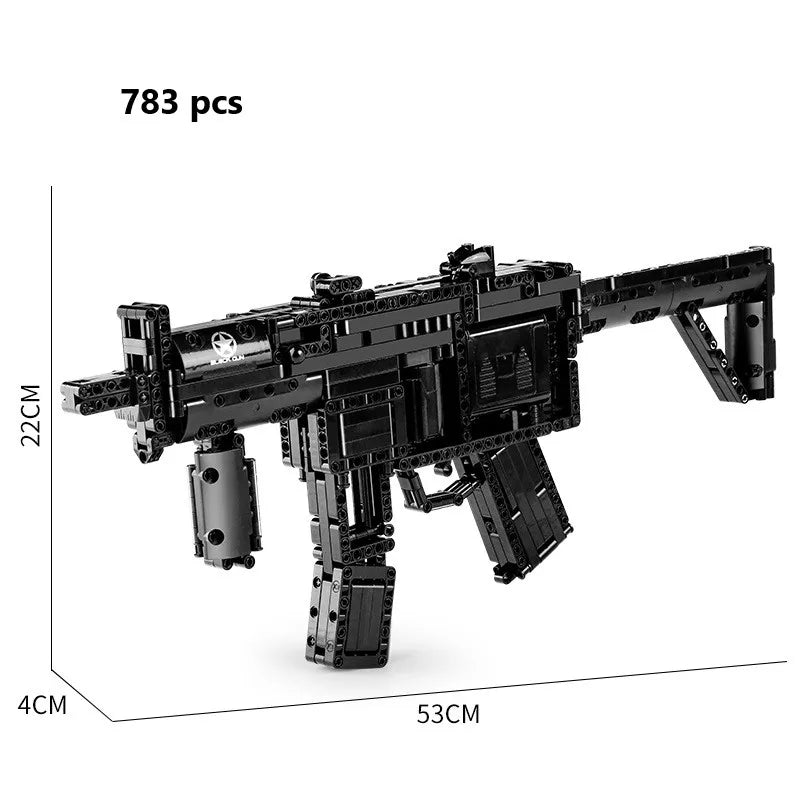 KTX-853651 DIY Building Block Set – Multi-Style Construction Toy for Ages 8 and Up