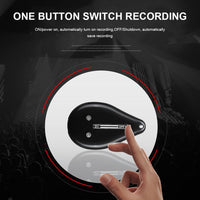 HKM-853651 Mini Hidden Voice Recorder with 8GB Memory and Noise Reduction - Rechargeable Digital Spy Recorder