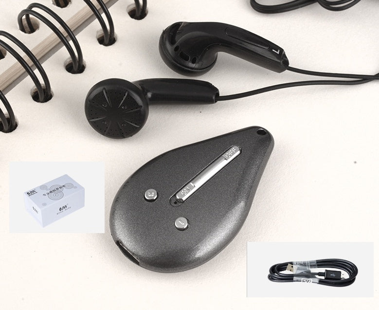 HKM-853651 Mini Hidden Voice Recorder with 8GB Memory and Noise Reduction - Rechargeable Digital Spy Recorder