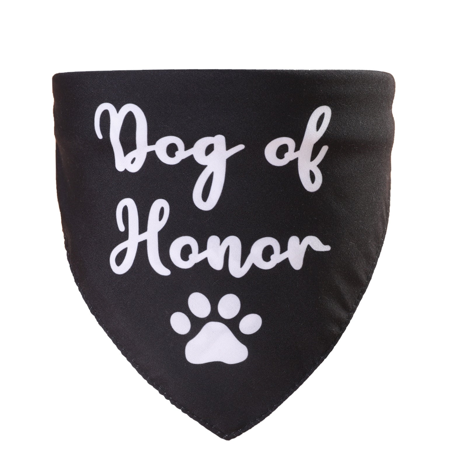 HKM-853779 Double-Layer Polyester Wedding Season Pet Saliva Towel for Neck 25-48CM