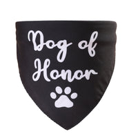 HKM-853779 Double-Layer Polyester Wedding Season Pet Saliva Towel for Neck 25-48CM