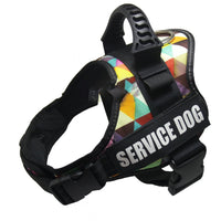 HKM-853907 Adjustable Reflective Dog Harness for Small to Large Breeds - Nylon Vest for Safe Walks