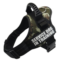 HKM-853907 Adjustable Reflective Dog Harness for Small to Large Breeds - Nylon Vest for Safe Walks