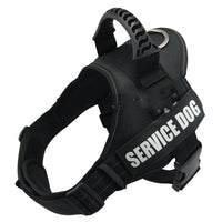 HKM-853907 Adjustable Reflective Dog Harness for Small to Large Breeds - Nylon Vest for Safe Walks