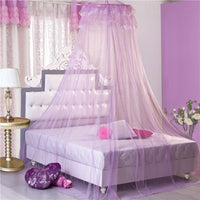 HKM-853907 Hanging Dome Mosquito Net with Single Door - Durable Polyester Fiber Construction
