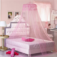 HKM-853907 Hanging Dome Mosquito Net with Single Door - Durable Polyester Fiber Construction