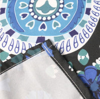 HKM-853907 Mandala Printed Polyester Wall Tapestry for Home Decoration