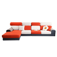 HKM-853971 Non-Slip Sofa Cushion Cover in Various Colors and Sizes, Modern Stripe Pattern