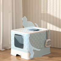 HKM-854099 Folding Pet Nest with Removable and Washable Liner for Cats
