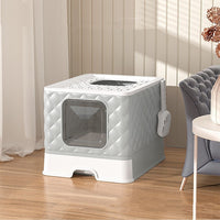 HKM-854099 Folding Pet Nest with Removable and Washable Liner for Cats