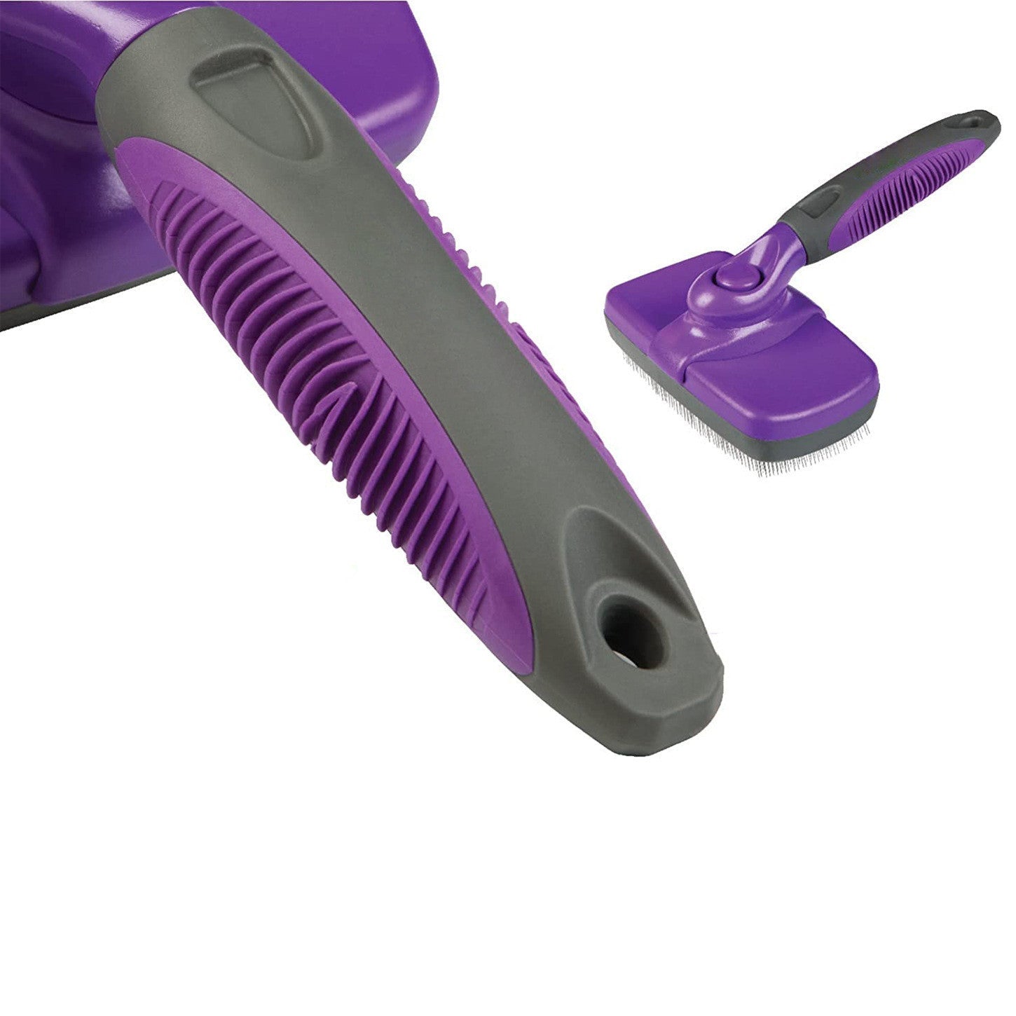 HKM-854163 Self-Cleaning Pet Slicker Brush for Easy Grooming and Shedding Control