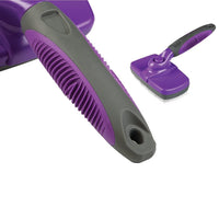 HKM-854163 Self-Cleaning Pet Slicker Brush for Easy Grooming and Shedding Control