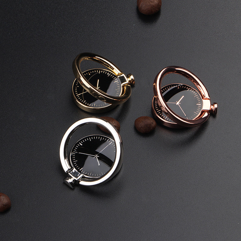 HKM-854291 360-Degree Magnetic Phone Holder with Alloy Ring for Universal Use
