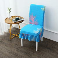HKM-854291 Elastic Square Chair Cover in Modern Simple Design for Household Use