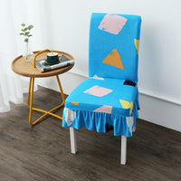 HKM-854291 Elastic Square Chair Cover in Modern Simple Design for Household Use