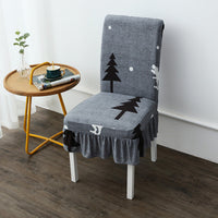 HKM-854291 Elastic Square Chair Cover in Modern Simple Design for Household Use