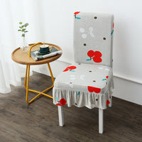 HKM-854291 Elastic Square Chair Cover in Modern Simple Design for Household Use