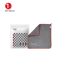 HKM-854483 Advanced Absorbent Car Cleaning Towel - Multiple Sizes Available in Gray
