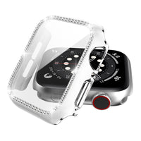 HKM-854739 Diamond Protective Case for Apple Watch - Compatible 38mm, 40mm, 42mm, 44mm Models