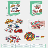 HKM-854803 Handmade DIY Sewing Craft Kit for Kids - Fun Educational Toy for Fine Motor Skills