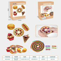 HKM-854803 Handmade DIY Sewing Craft Kit for Kids - Fun Educational Toy for Fine Motor Skills