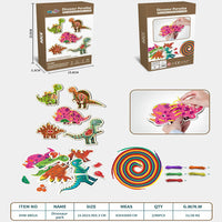 HKM-854803 Handmade DIY Sewing Craft Kit for Kids - Fun Educational Toy for Fine Motor Skills