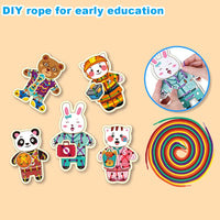 HKM-854803 Handmade DIY Sewing Craft Kit for Kids - Fun Educational Toy for Fine Motor Skills