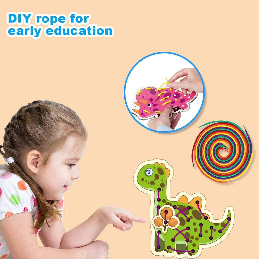 HKM-854803 Handmade DIY Sewing Craft Kit for Kids - Fun Educational Toy for Fine Motor Skills