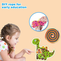 HKM-854803 Handmade DIY Sewing Craft Kit for Kids - Fun Educational Toy for Fine Motor Skills