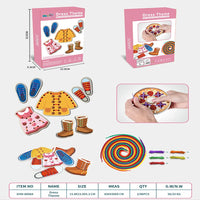 HKM-854803 Handmade DIY Sewing Craft Kit for Kids - Fun Educational Toy for Fine Motor Skills