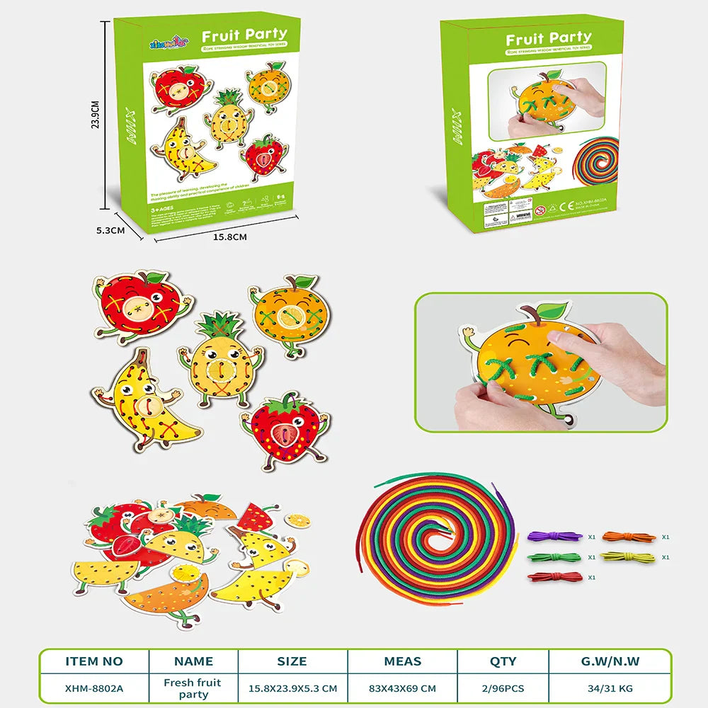 HKM-854803 Handmade DIY Sewing Craft Kit for Kids - Fun Educational Toy for Fine Motor Skills