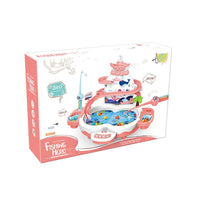 HKM-854867 3-in-1 Electric Musical Slot Fishing Game for Kids Ages 2-4