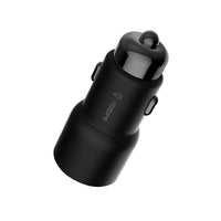 HKM-854931 Bluetooth Music Player Car Charger with USB Output, 12-24V Input, Compact Design 3400mA