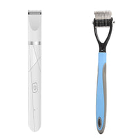 HKM-854995 Multi-Head Waterproof Pet Shaver with Multiple Cutting Heads and Charging Cable