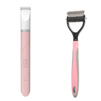 HKM-854995 Multi-Head Waterproof Pet Shaver with Multiple Cutting Heads and Charging Cable