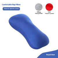 HKM-855187 Foam Particles Office Nap Pillow - Simple Design, 38 x 20 cm, Multiple Colors