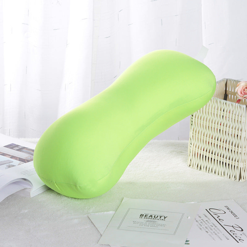 HKM-855187 Foam Particles Office Nap Pillow - Simple Design, 38 x 20 cm, Multiple Colors