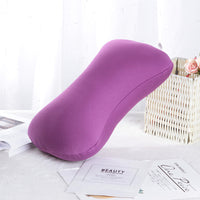 HKM-855187 Foam Particles Office Nap Pillow - Simple Design, 38 x 20 cm, Multiple Colors