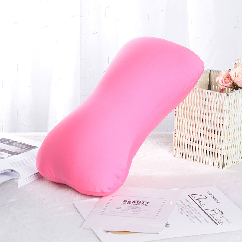 HKM-855187 Foam Particles Office Nap Pillow - Simple Design, 38 x 20 cm, Multiple Colors