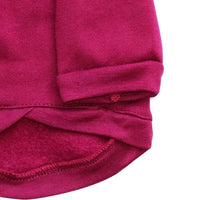 HKM-855251 Fleece Printed Kangaroo Sweatshirt for Pets - Navy Blue & Maroon, Sizes XS to L