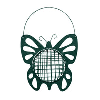 HKM-855315 Hanging Iron Bird Feeder for Balconies - Modern Simple Design