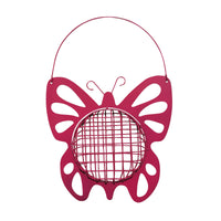 HKM-855315 Hanging Iron Bird Feeder for Balconies - Modern Simple Design