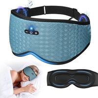 HKM-855379 Adjustable Breathable Eye Mask for Daytime Relaxation - Available in Black and Blue Green