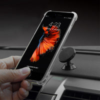 HKM-855443 Magnetic Car Phone Holder for Easy Navigation - Compatible with Major Smartphone Brands