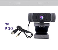 HKM-855571 High-Definition USB Computer Camera with Privacy Cover, 1080P Resolution, 2MP CMOS Sensor