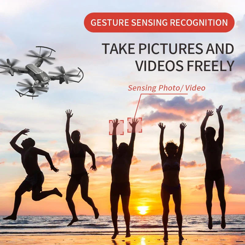 HKM-855635 Foldable 5G GPS Quadcopter with Camera, Altitude Hold, Gesture Control, and Optical Flow Positioning