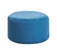 HKM-855763 Lazy Sofa Pedal Cover - Water Drop Fabric, Imitation Cotton and Linen - Available in Dark Gray, Blue, Red, Purple, Khaki - 30x20cm