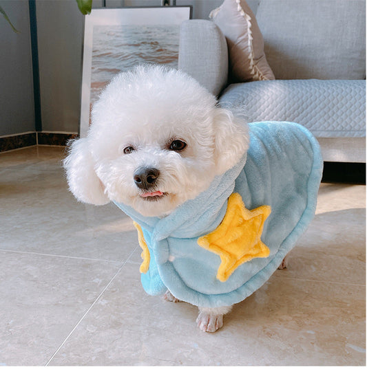 HKM-855763 Puppies Autumn And Winter Clothes Cat Pet Nightgown