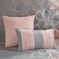 HKM-856531 Solid Color Four-Piece Jacquard Bedding Set in Pure Cotton