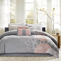 HKM-856531 Solid Color Four-Piece Jacquard Bedding Set in Pure Cotton